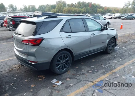 2023 Chevrolet Equinox Fwd Rs z USA, uszkodzony, nr VIN 3GNAXMEG6PS133336